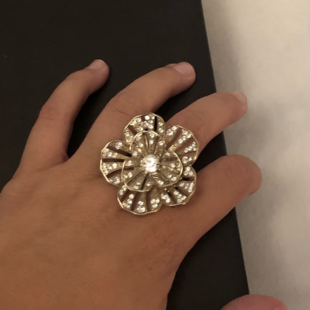 Cocktail Flower Ring